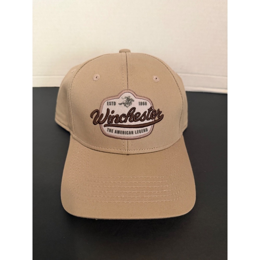 Winchester Outdoor SnapBack Cap with Embroidery logo Tan color